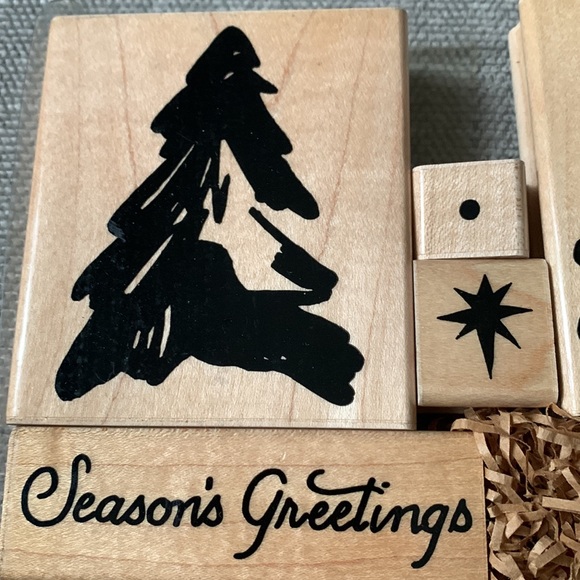Greeting Tree S266 stamp set - Picture 2 of 7